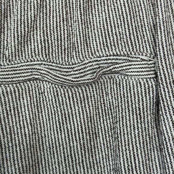 Old Navy Linen Blend Pinstripe Cargo Pants size Large Beachy Resort Wear - Picture 8 of 16